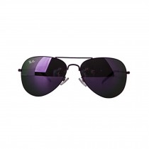 Fashion Unisex Colorful Lens Pretty Sunglasses Purple frame  Purple Lens