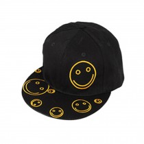 Women & Men Baseball Flexfit Cap Fashion Peaked Cap Sunhat Hip-hop Style Smile