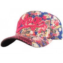 Women&Men Baseball Flexfit Cap Fashionable Peaked Cap Sunhat Hip-hop Style Rose