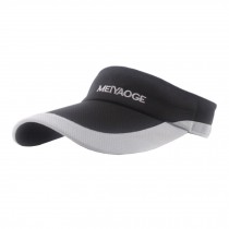 Men/Women Outdoors Sport Cap Sun Visor Hats Peaked Cap(Adjustable),Black