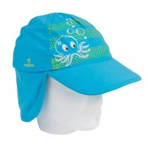 Unisex Kids Fedora Hat Bucket Hat, Lightweight Cap Sunhat Neck Protection Blue