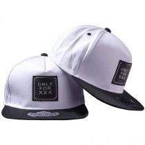 Men/Women Peaked Caps Baseball Flexfit Caps Adjustable Summer Hats Stylish White