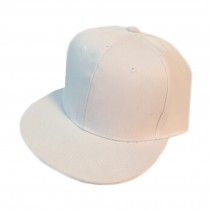 Pure White Outdoor Sports Baseball Cap Flexfit Hats Fitted Caps Flat Cap Hip-hop