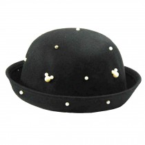 Winter Autumn  Hat Floppy Hat Bowler Hat  Wide Brim Hat  for  Girl