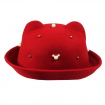 Fashionable Style/Autumn Elegant Hat Floppy Winter Hat/Bowler Hat Wide Brim Hat for Girl/Comfortable
