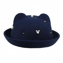 Comfortable/Autumn Elegant Hat Floppy Winter Hat/Bowler Hat Wide Brim Hat for Girl/Fashionable Style