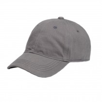 Casual Baseball Cap Fitted Hats Caps for Outdoor Sports - Light Grey