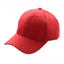 Unisex Baseball Cap Flexfit Hats Sports Fitted Caps , Red