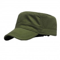 Mens FlatCap Flexfit Hats Fitted Caps Flat Top Cap, Army Green