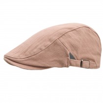Comfortable Flat Cap Fitted Hats Driving Hat Hunting Hat, Pink
