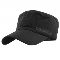 Cotton Flat Cap Fitted Caps Flatcap Top Cap Cabbie Hats, Dark Grey