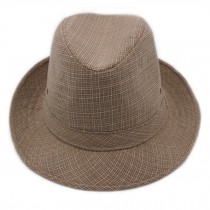 Unisex Breathable Fedora Hat Sun Hat Caps Outdoor Hats, Khaki