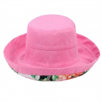 Womens Fashion Sun Hat Bucket Hat Fishing Hiking Beach Hats Caps, Pink