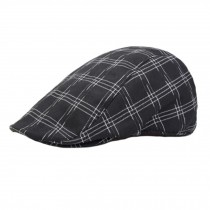 Trendy Design Cotton Flat Cap Newsboy Caps Cabbie Driver Hunting Hat, NO.01