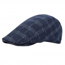 Trendy Design Cotton Flat Cap Newsboy Caps Cabbie Driver Hunting Hat, NO.02