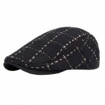 Trendy Design Cotton Flat Cap Newsboy Caps Cabbie Driver Hunting Hat, NO.17
