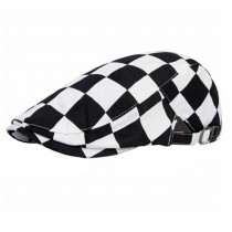 Trendy Design Cotton Flat Cap Newsboy Caps Cabbie Driver Hunting Hat, NO.32