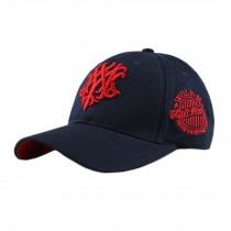 Outdoor Hat with Classic Baseball Cap Styling For Men(Navy and Red)