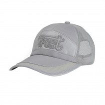 Men's Flexfit Hats Fitted Cap Sports Caps Outdoor Sports Flexfit Hats Mesh Gray