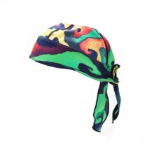 Creative Outdoor Sport Turban/ Skull Cap/ Headband/ Sweatband, Green