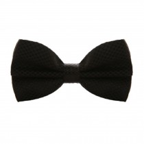 Premium Bow Tie Bowtie Bowties Ties for Mens/Boys/Kids Wedding/Parties - Black