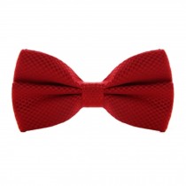 Premium Fashion Bow Tie Bowtie Bowties Ties for Mens/Boys/Kids - Red