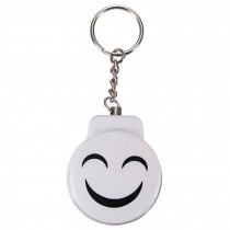 Cute Emergency Self-Defence Electronic Personal Security Keychain Alarm - White