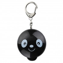 Womens/Kids Emergency Self-Defence Personal Security Keychain Alarm, Black Panda