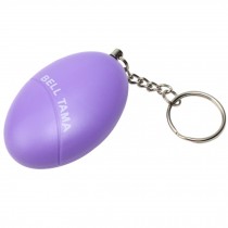 Womens/Kids Emergency Self-Defence Personal Security Keychain Alarm, Purple
