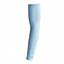 1 Pair Arm Cooler Cooling Arm Sleeves UV Protection for Sports - Baby blue