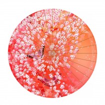 Beautiful Chinese Style Handmade Paper Umbrella Anti-rain 33-Inch Parasol, No.1