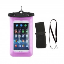 Outdoor Waterproof/Dirtproof Bag Case For Normal Cellphone,pink