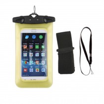 Outdoor Waterproof/Dirtproof Bag Case For Normal Cellphone,yellow
