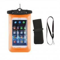 Outdoor Waterproof/Dirtproof Bag Case For Normal Cellphone,Orange