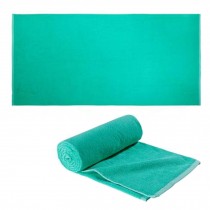 100% Cotton Beach Towel Bath Travel Sports Towels Soft & Absorbent - Green