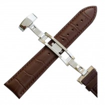 Fashion Watch Accessories Unisex Leather Watch Band 20mm Replacement Watch Strap #03