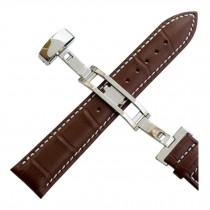 Fashion Watch Accessories Unisex Leather Watch Band 20mm Replacement Watch Strap #04