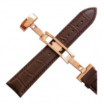 Fashion Watch Accessories Unisex Leather Watch Band 20mm Replacement Watch Strap #11
