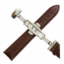 Fashion Watch Accessories Unisex Leather Watch Band 20mm Replacement Watch Strap #15