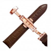 Fashion Watch Accessories Unisex Leather Watch Band 20mm Replacement Watch Strap #22