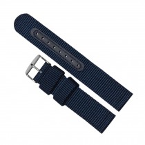 20 mm Stylish Unisex Watchband Watch Strap Casual Exercise Watch Band Blue
