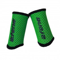 Elastic Finger Protector Sleeve Brace Support For Basketball,Set Of 2, Green