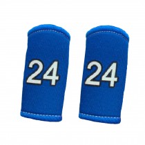 2PCS Premium Finger Sleeve Protector Brace Support for Basketball, KB24, Blue