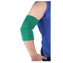 Sports Protective Elastic Elbow Pad Support Sleeve Brace - Green