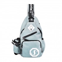 Unisex Outdoor Functional Shoulder Sling Bag Chest Bag Pack, Grey