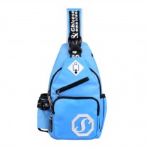 Unisex Outdoor Functional Shoulder Sling Bag Chest Bag Pack, Sky Blue