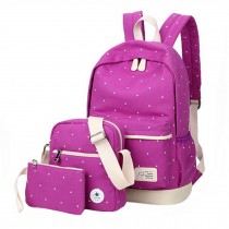 Pupils Shoulders Bag/Travel School Backpack /Fashion shoulders bag??Purple??violet