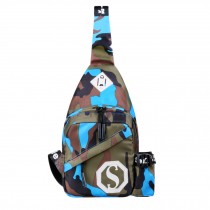 Multi-functional Outdoor Sports Chest Bag Pack/ Shoulder Sling  Bag, Camouflage