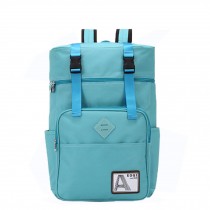 Large Capacity Waterproof Travel bag, Computer Bag, Shoulders Bag, Light blue