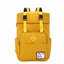 Large Capacity Waterproof Travel bag, Computer Bag, Shoulders Bag, Yellow
